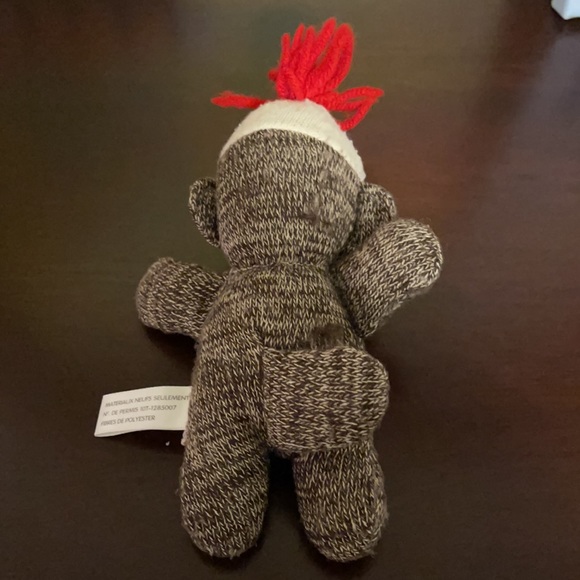 Schyling Plush  Brown Sock Monkey toy nwot - Picture 3 of 3